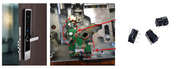 歐姆龍微動開關的穩定性，更能保障智能鎖的安全性能
